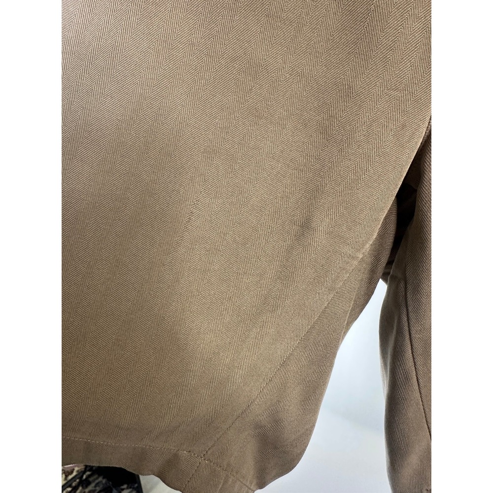 Tommy Bahama Silk Shorts Mens Size 40 Beige Chino Pleated Outdoor Golf *Flawed - Picture 15 of 16